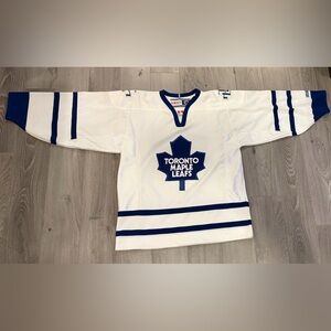 Toronto Maple Leafs CCM White Hockey Jersey | Blank | NHL | Made in Canada 🇨🇦